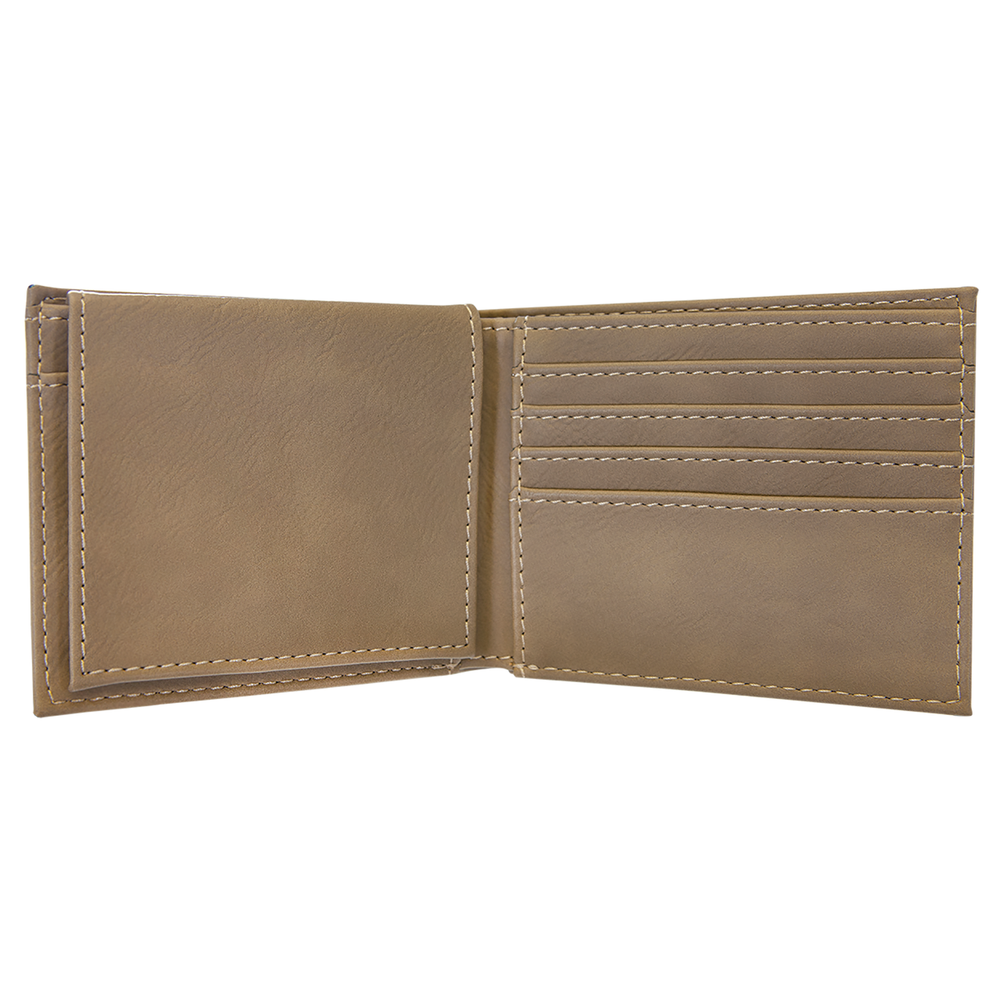 Bi-Fold Wallet with Flip ID Display