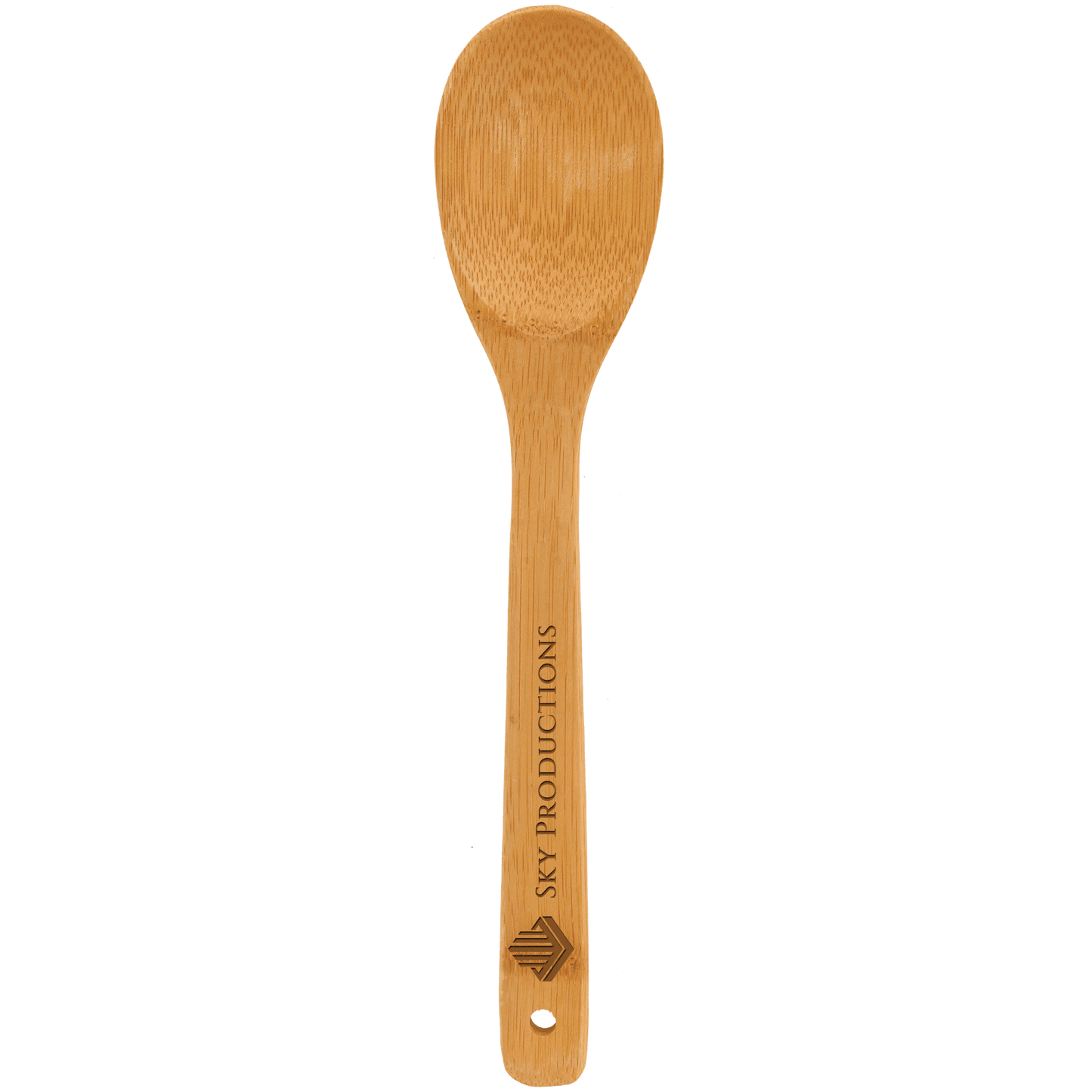 Bamboo Salad Spoon – Custom Laser Engraved