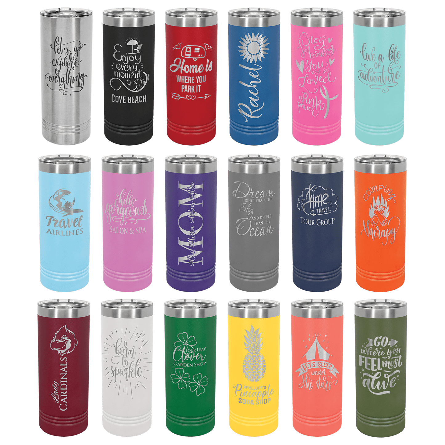 22oz Skinny Tumbler