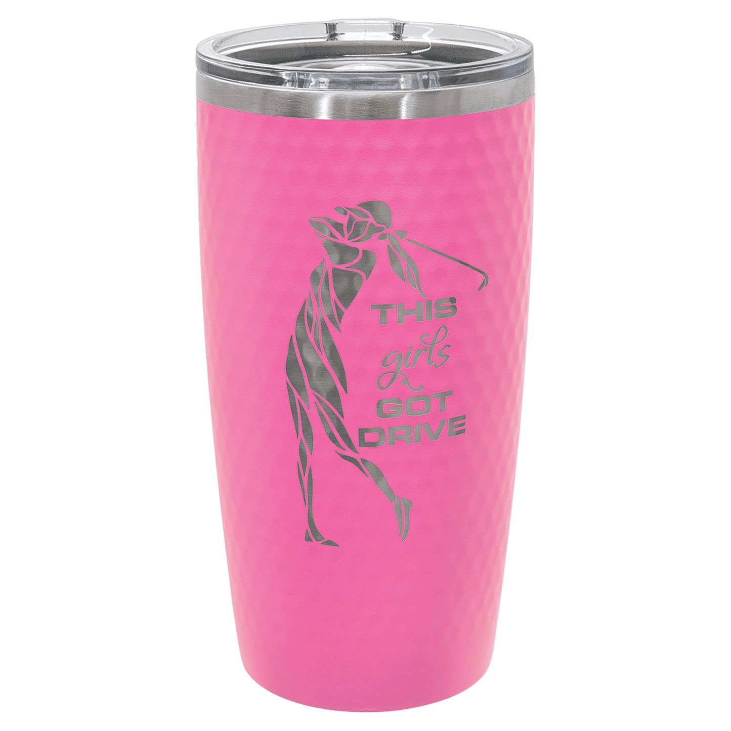 20oz Golf Stainless Steel Tumbler (Dimple Design)