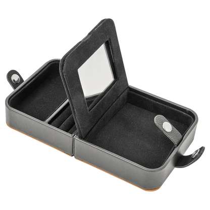 7½" x 4½" Laserable Leatherette Jewelry Box