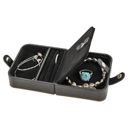 7½" x 4½" Laserable Leatherette Jewelry Box