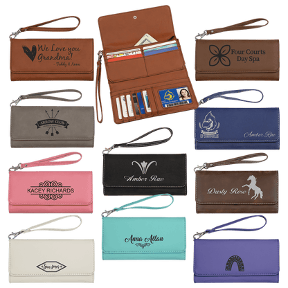 Wallet with Wrist Strap