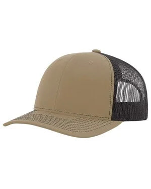 Custom Leather Patch Trucker Hat – Richardson 112