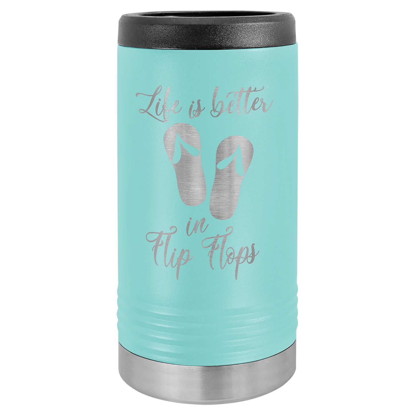 Teal Polar Camel Slim Beverage Holder