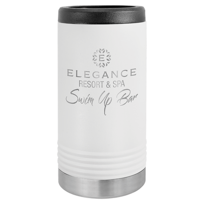 White Polar Camel Slim Beverage Holder
