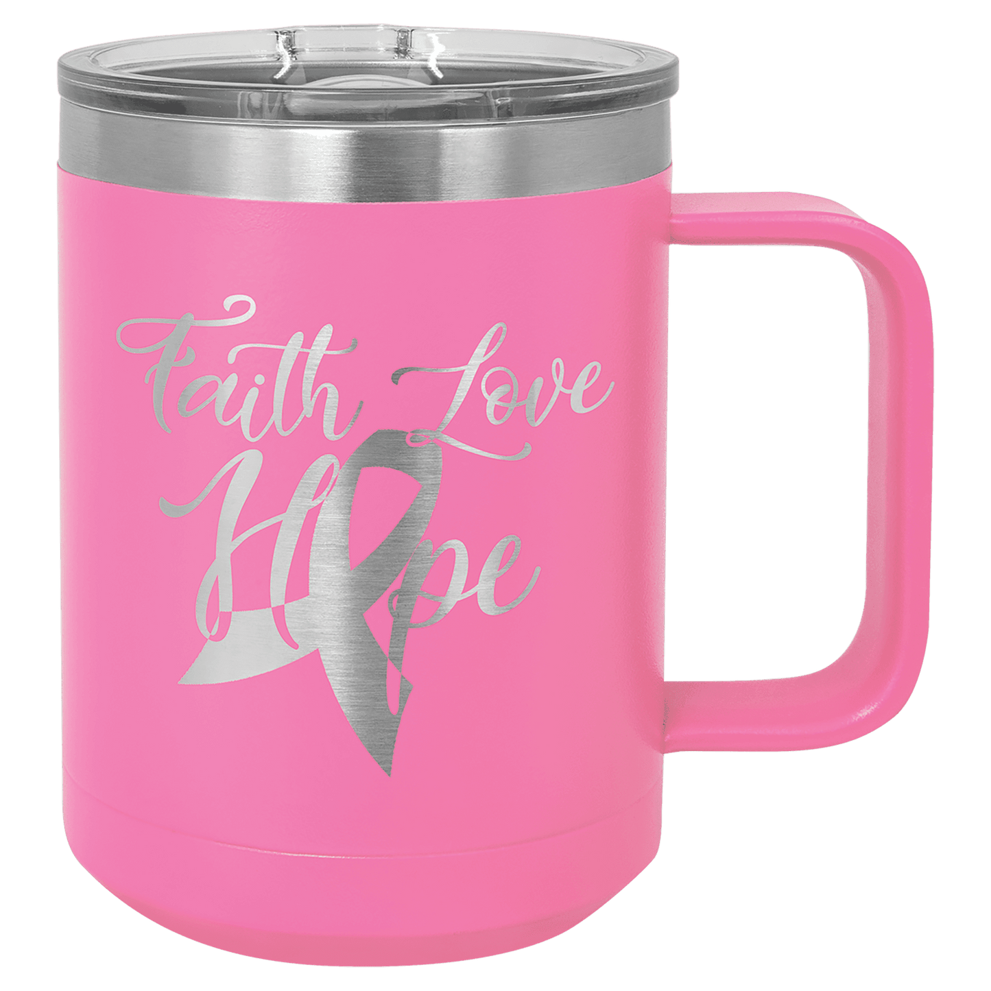 Pink Polar Camel 15 oz. Vacuum Insulated Mug with Slider Lid