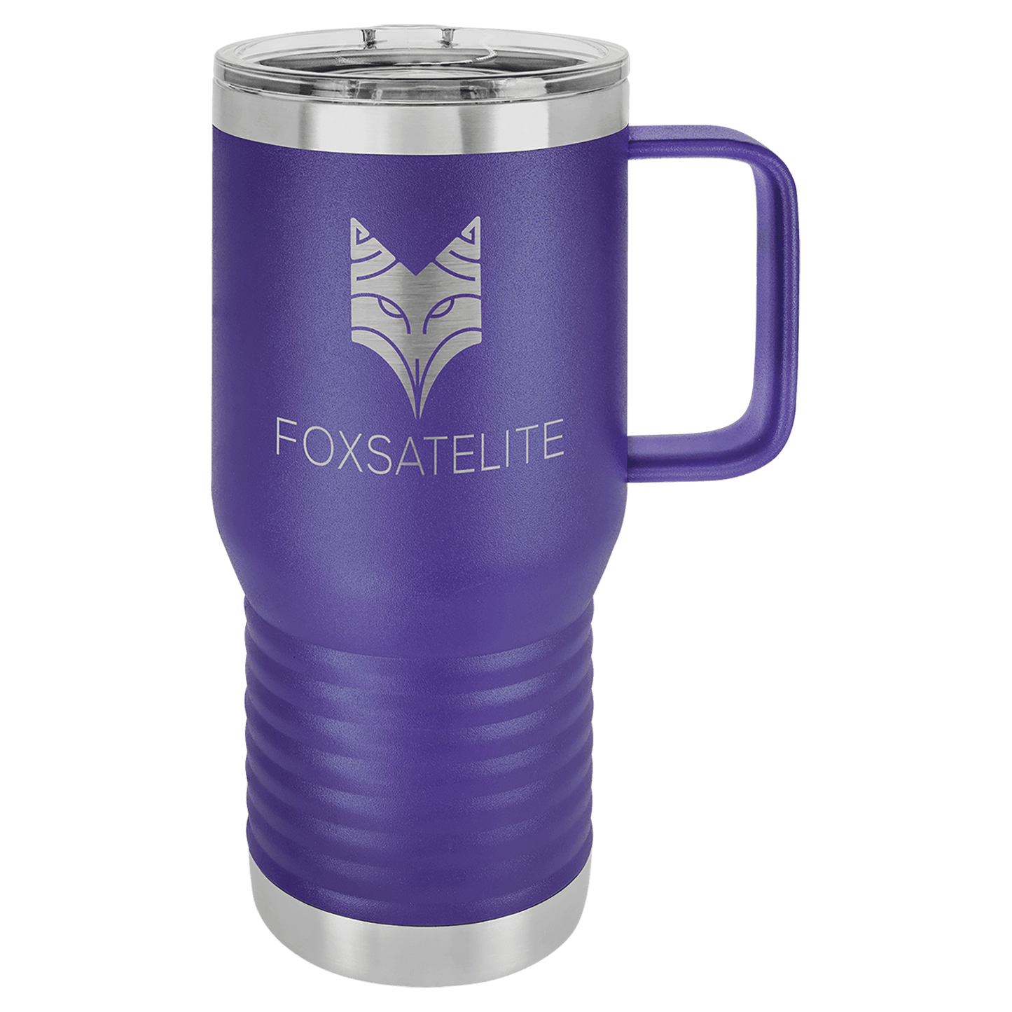 Purple Polar Camel 20 oz. Vacuum Insulated Travel Mug with Slider Lid
