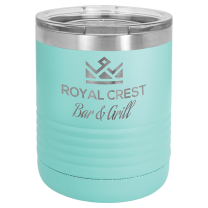 Teal Vacuum Insulated Ringneck Tumbler with Clear Polar Camel 10 oz. Lid