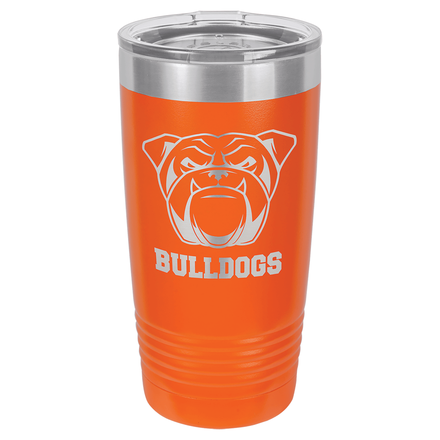 Orange Polar Camel 20 oz. Ringneck Tumbler with Logo Lid