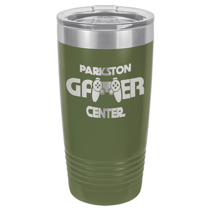 Olive Green Polar Camel 20 oz. Ringneck Tumbler with Logo Lid