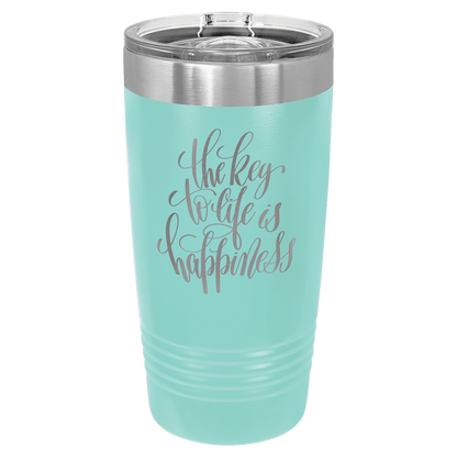 Teal Polar Camel 20 oz. Ringneck Tumbler with Slider Lid