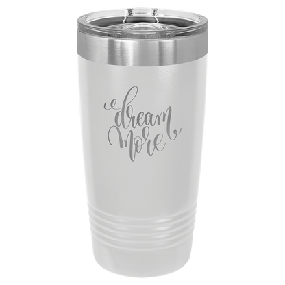 White Polar Camel 20 oz. Ringneck Tumbler with Slider Lid