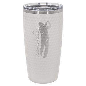 20oz Golf Stainless Steel Tumbler (Dimple Design)