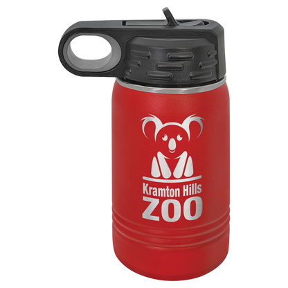 12oz Stainless Steel Water Bottle