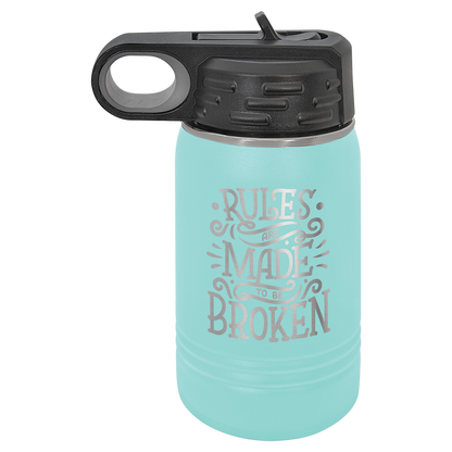 12oz Stainless Steel Water Bottle