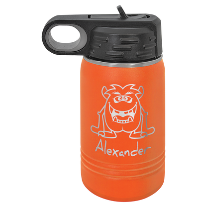 12oz Stainless Steel Water Bottle
