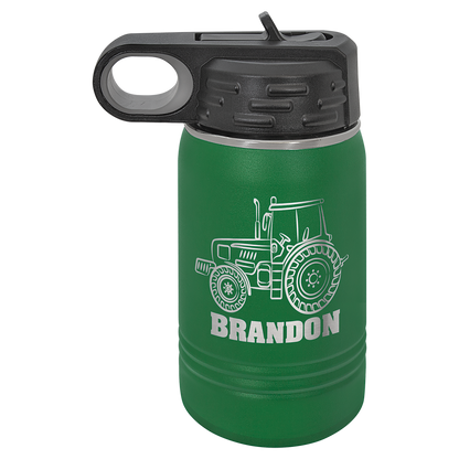 12oz Stainless Steel Water Bottle