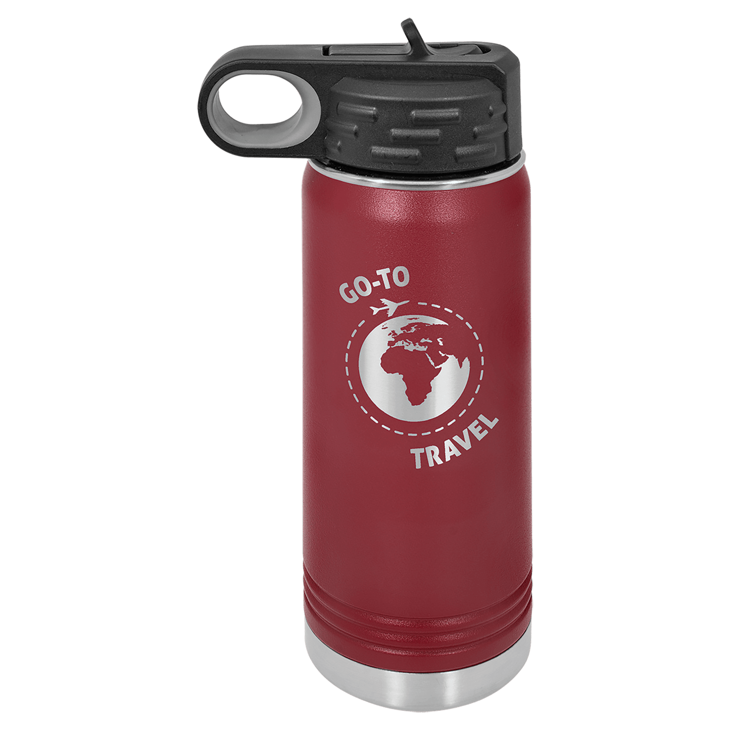 Maroon Polar Camel 20 oz. Water Bottle