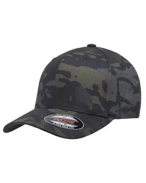 Custom Leather Patch Fitted Hat – FlexFit 6277