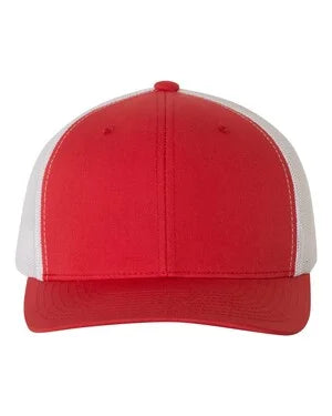 Custom Leather Patch YP Classics 6606 Retro Trucker Hat