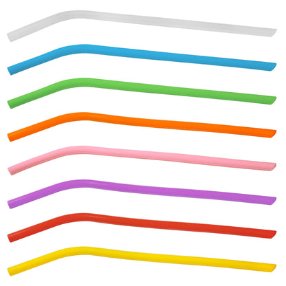 10" Small Silicone Straw