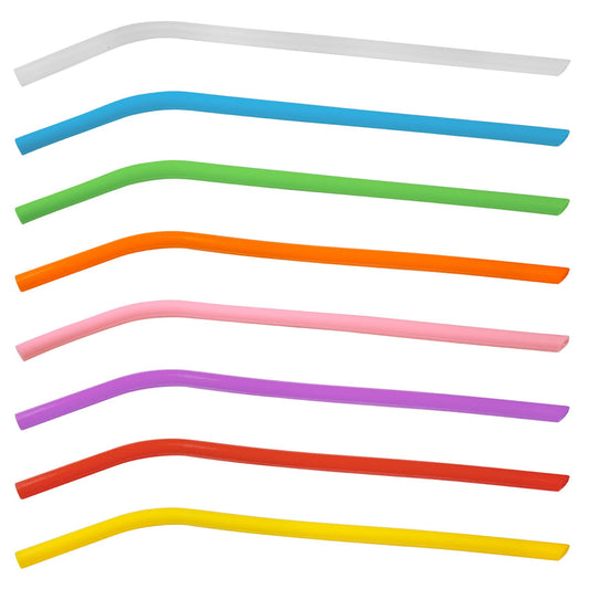 10" Small Silicone Straw