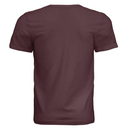 Solid Maroon Triblend - BACK
