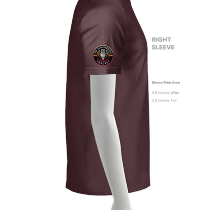 Solid Maroon Triblend - SLEEVE_RIGHT