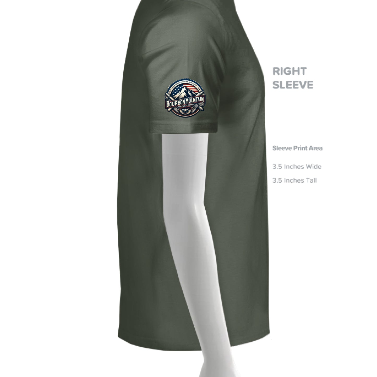 MILITARY GREEN - SLEEVE_RIGHT