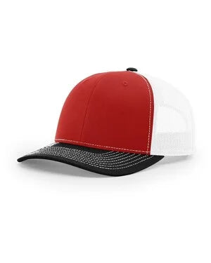 Custom Leather Patch Trucker Hat – Richardson 112